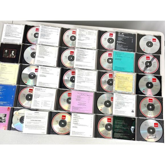 Vintage Lot of 20 EMI Classics Assortment of Classical CD Collection Beethoven E - Picture 4 of 10